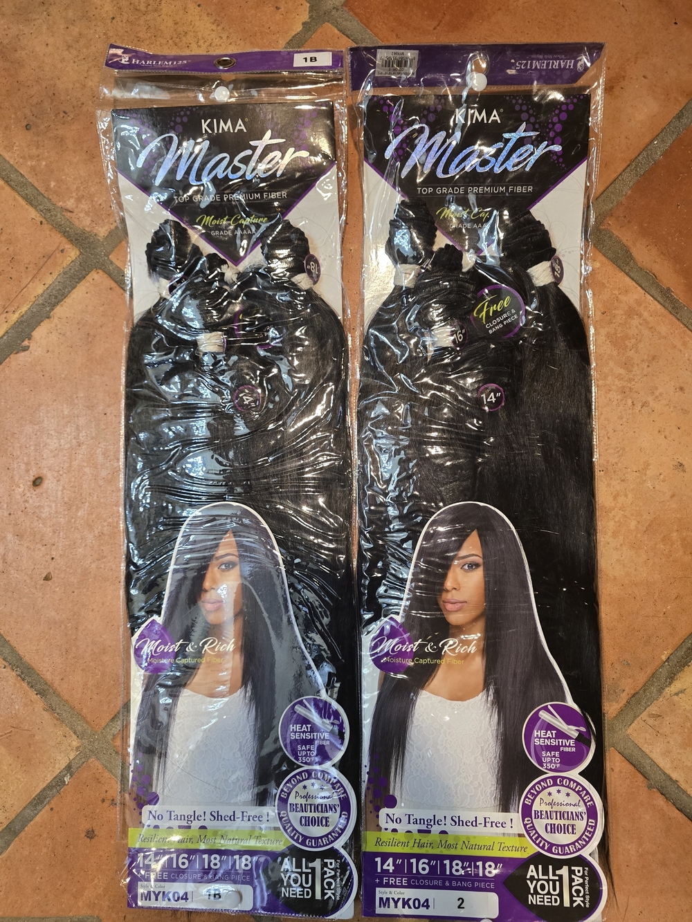 Master Synthetic Straight Weave - Black